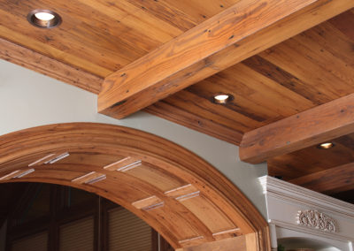 Reclaimed Heart Pine Beams